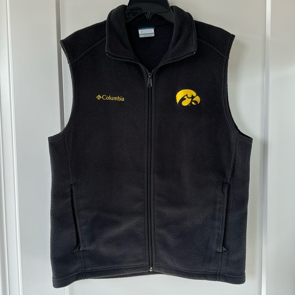 Columbia Iowa Hawkeyes fleece vest - Picture 1 of 4